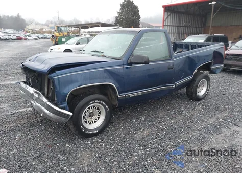 1995 GMC Sierra C1500 из США, поврежденный, VIN 1GTEC14Z2SZ515219